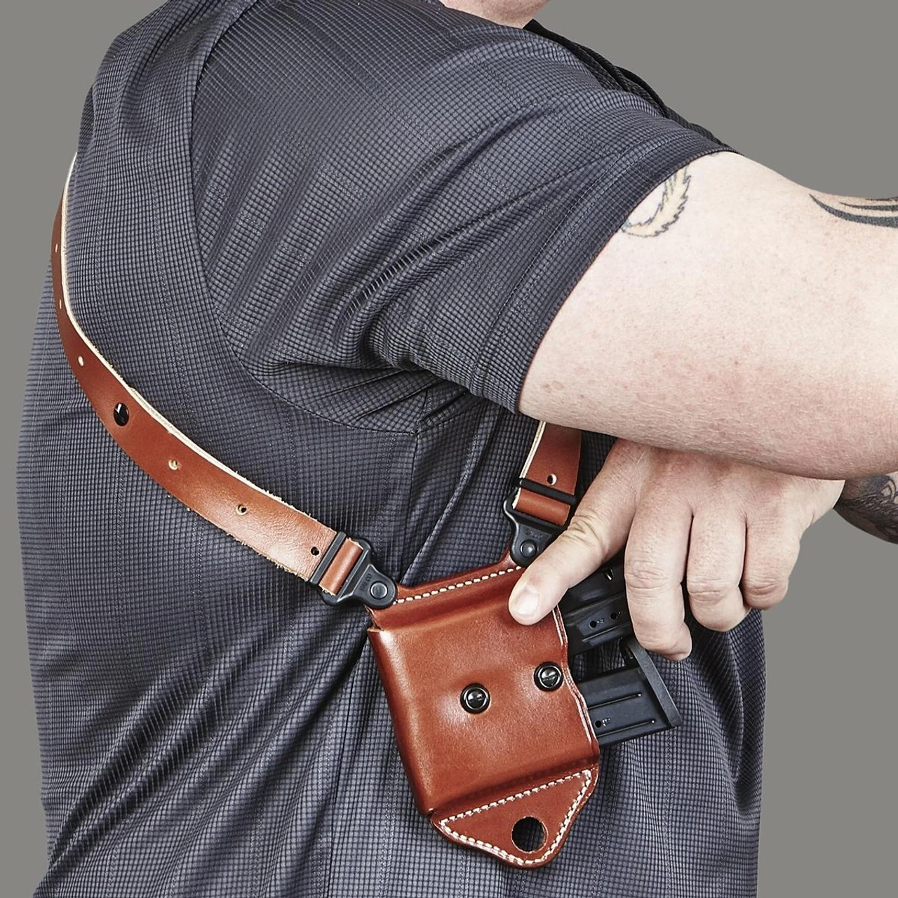 Galco HCL Shoulder System Mag Carrier 5 Galco HCL Shoulder System Mag Carrier - Image 3