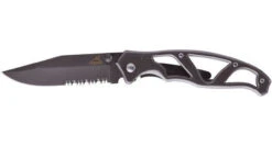 Gerber Paraframe I TI-Grey Serrated Edge Knife