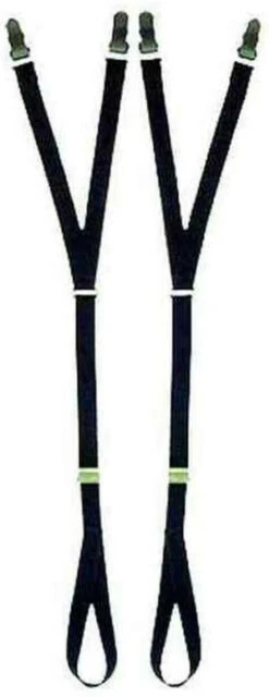 Hero's Pride Black Footloop Style Shirt Holders 9056