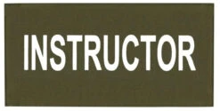 Hero's Pride Instructor Tactical Chest And Back Patch Set -Outdoor Life Store heros pride instructor tactical chest and back patch set hp 116042 83832.1620905730
