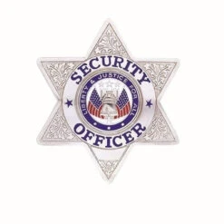 Hero's Pride Security Officer Lightweight 6 Pt Star Badge