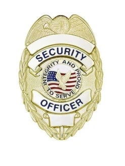 Hero's Pride Security Officer Lightweight Badge 4205