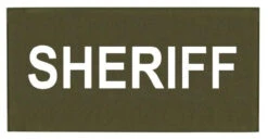 Hero's Pride Sheriff Tactical Chest And BackPatch Set -Outdoor Life Store heros pride sheriff tactical chest and backpatch set hp 116041 30211.1620905961