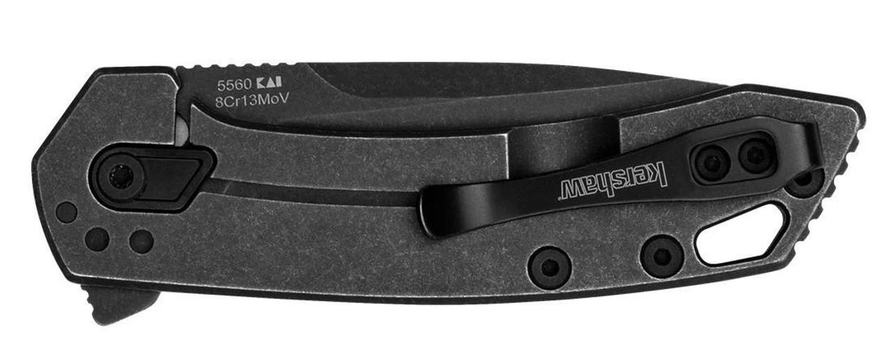 Kershaw Radar Drop Point Flipper Knife 5560 4 Kershaw Radar Drop Point Flipper Knife 5560 - Image 2