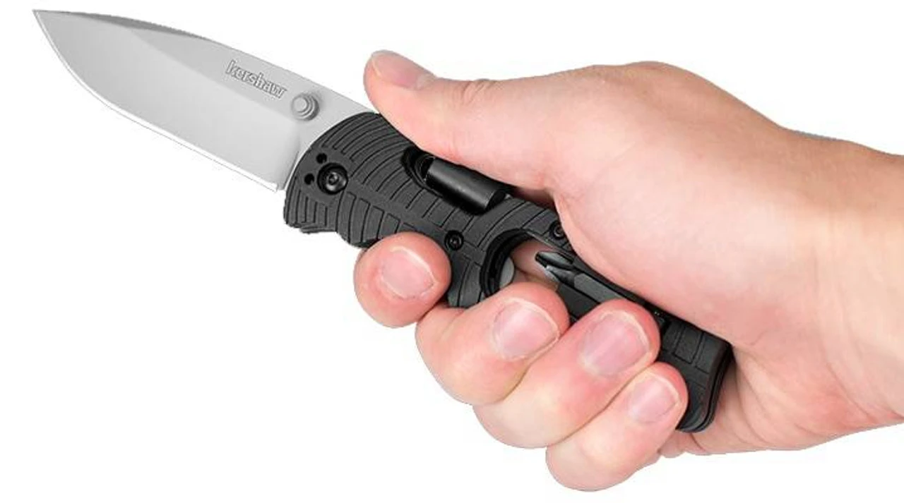 Kershaw Select Fire Plain Edge Knife 5 Kershaw Select Fire Plain Edge Knife - Image 3