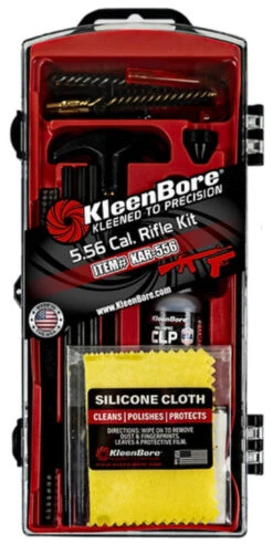 KleenBore AR-15 Tactical Cleaning Kit For 5.56mm/ .223 Cal.