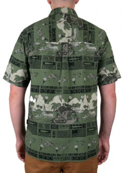 LA Police Gear 5 Branches Tactical Tiki™ Short Sleeve Button Up Shirt -Outdoor Life Store la police gear 5 branches tactical tiki short sleeve button up shirt sstiki5branch 37046.1623592743