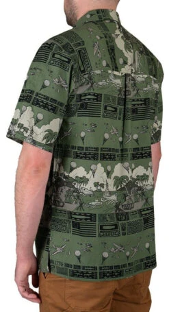 LA Police Gear 5 Branches Tactical Tiki™ Short Sleeve Button Up Shirt -Outdoor Life Store la police gear 5 branches tactical tiki short sleeve button up shirt sstiki5branch 42676.1623592613