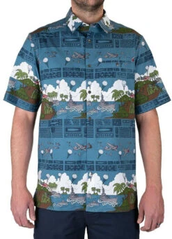 LA Police Gear 5 Branches Tactical Tiki™ Short Sleeve Button Up Shirt -Outdoor Life Store la police gear 5 branches tactical tiki short sleeve button up shirt sstiki5branch 92678.1623592240