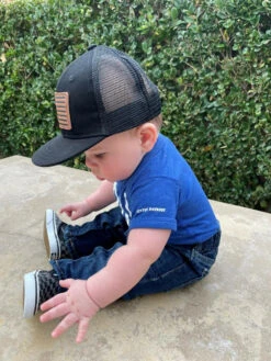 LA Police Gear Distressed Flag Baby Onesie -Outdoor Life Store la police gear distressed flag baby onesie df onesie 38663.1641639577