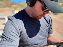 LA Police Gear Don't Tread On Me Blackout T-Shirt -Outdoor Life Store la police gear dont tread on me blackout t shirt dtombo 14845.1691907361