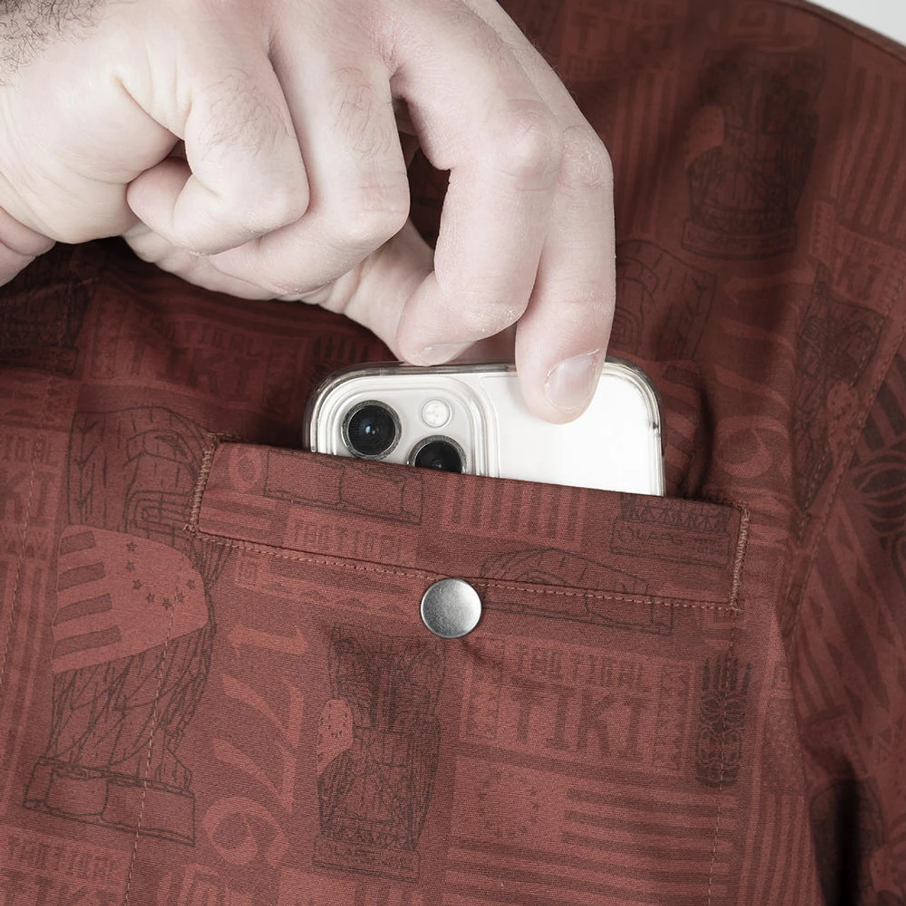 LA Police Gear Eagle Tactical Tiki™ Short Sleeve Button Up Shirt 8 LA Police Gear Eagle Tactical Tiki™ Short Sleeve Button Up Shirt - Image 6