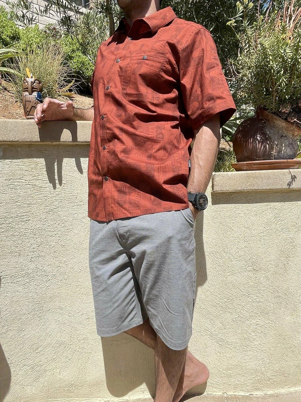 LA Police Gear Eagle Tactical Tiki™ Short Sleeve Button Up Shirt 5 LA Police Gear Eagle Tactical Tiki™ Short Sleeve Button Up Shirt - Image 3