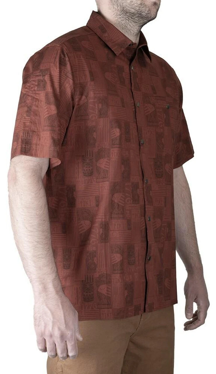 LA Police Gear Eagle Tactical Tiki™ Short Sleeve Button Up Shirt 3 LA Police Gear Eagle Tactical Tiki™ Short Sleeve Button Up Shirt