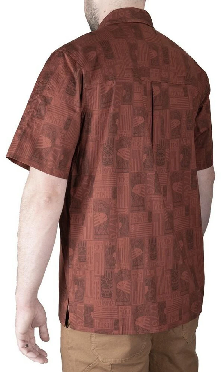 LA Police Gear Eagle Tactical Tiki™ Short Sleeve Button Up Shirt 16 LA Police Gear Eagle Tactical Tiki™ Short Sleeve Button Up Shirt - Image 14