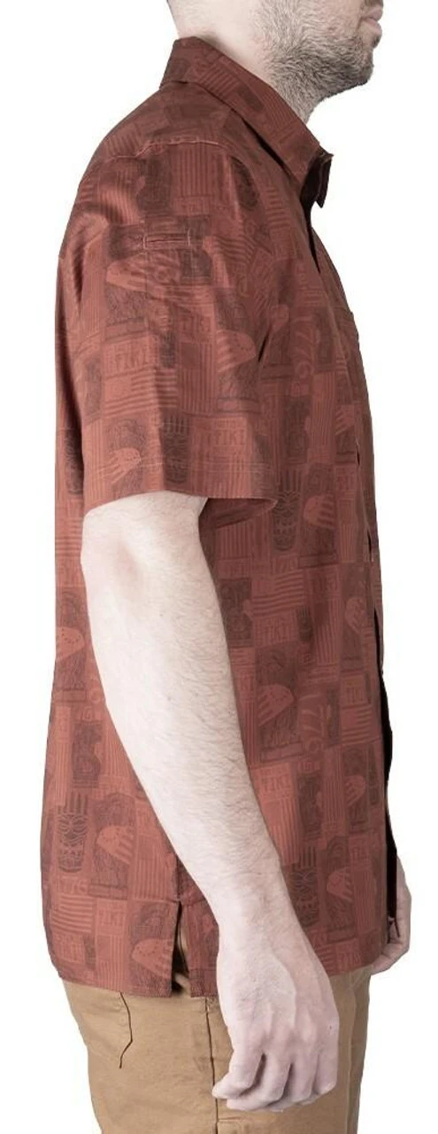 LA Police Gear Eagle Tactical Tiki™ Short Sleeve Button Up Shirt 13 LA Police Gear Eagle Tactical Tiki™ Short Sleeve Button Up Shirt - Image 11