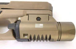 LA Police Gear FDE SlideRail XWL Tactical WeaponLight -Outdoor Life Store la police gear fde sliderail xwl tactical weaponlight fl xwl01 fde 11953.1601515513