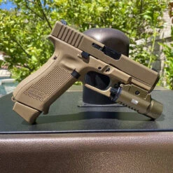 LA Police Gear FDE SlideRail XWL Tactical WeaponLight -Outdoor Life Store la police gear fde sliderail xwl tactical weaponlight fl xwl01 fde 63344.1601529167