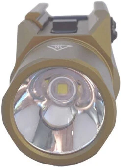 LA Police Gear FDE SlideRail XWL Tactical WeaponLight -Outdoor Life Store la police gear fde sliderail xwl tactical weaponlight fl xwl01 fde 64520.1601547633