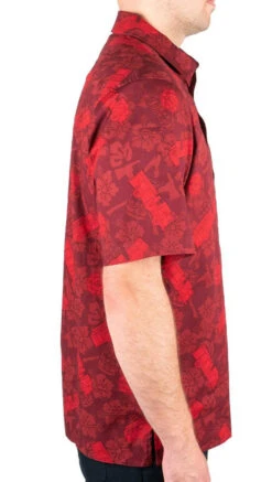 LA Police Gear Fire Tactical Tiki™ Short Sleeve Button Up Shirt -Outdoor Life Store la police gear fire tactical tiki short sleeve button up shirt ssbu fire 38012.1660157663