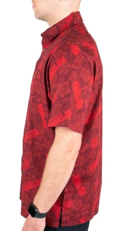 LA Police Gear Fire Tactical Tiki™ Short Sleeve Button Up Shirt -Outdoor Life Store la police gear fire tactical tiki short sleeve button up shirt ssbu fire 85029.1660157636