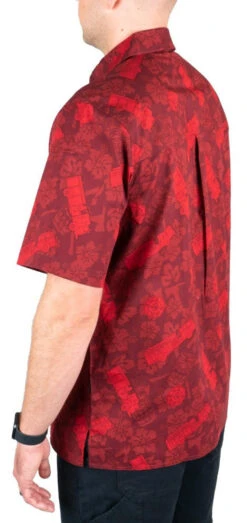 LA Police Gear Fire Tactical Tiki™ Short Sleeve Button Up Shirt -Outdoor Life Store la police gear fire tactical tiki short sleeve button up shirt ssbu fire 98946.1660157625