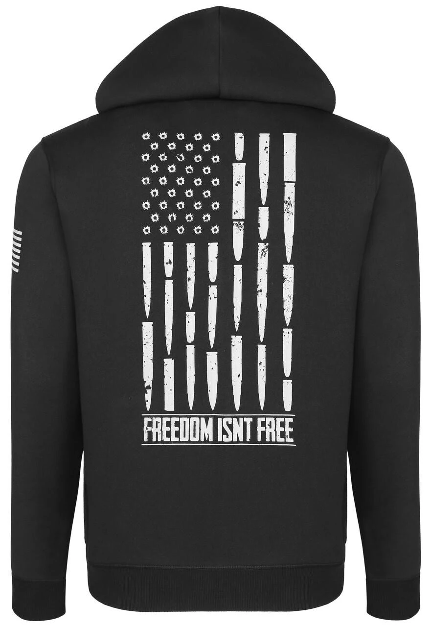 LA Police Gear Freedom Isn't Free Hoodie 4 LA Police Gear Freedom Isn't Free Hoodie - Image 2