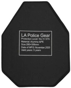 LA Police Gear Level IV 11" X 14" Shooter's Cut Ceramic Ballistic Armor Rifle Plate -Outdoor Life Store la police gear level iv 11 x 14 shooters cut ceramic ballistic armor rifle plate l4 sc11x14 90493.1616010896
