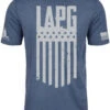 LA Police Gear Logo Flag T-Shirt -Outdoor Life Store la police gear logo flag t shirt flag t 95611.1601502701