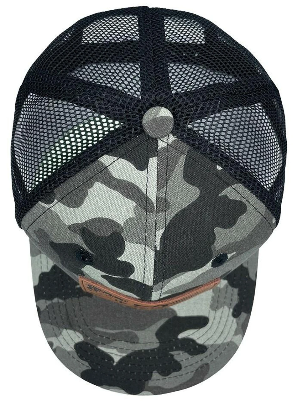 LA Police Gear Men's Camo Gun Flag Hat 5 LA Police Gear Men's Camo Gun Flag Hat - Image 3