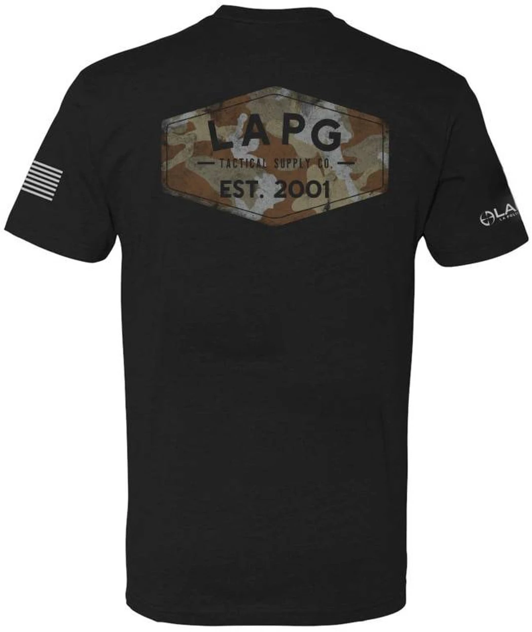 LA Police Gear Men's Camo Tac Supply Short Sleeve T-Shirt 4 LA Police Gear Men's Camo Tac Supply Short Sleeve T-Shirt - Image 2