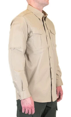 LA Police Gear Men's Long Sleeve Battle Rattle Stretch Field Shirt -Outdoor Life Store la police gear mens long sleeve battle rattle stretch field shirt lsbrfs 69131.1681493924