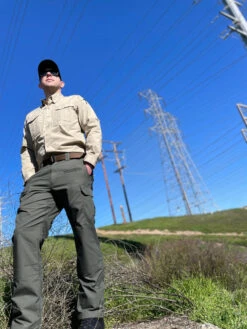 LA Police Gear Men's Long Sleeve Battle Rattle Stretch Field Shirt -Outdoor Life Store la police gear mens long sleeve battle rattle stretch field shirt lsbrfs 73966.1683950118