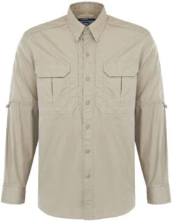 LA Police Gear Men's Long Sleeve Tactical Field Shirt 2.0