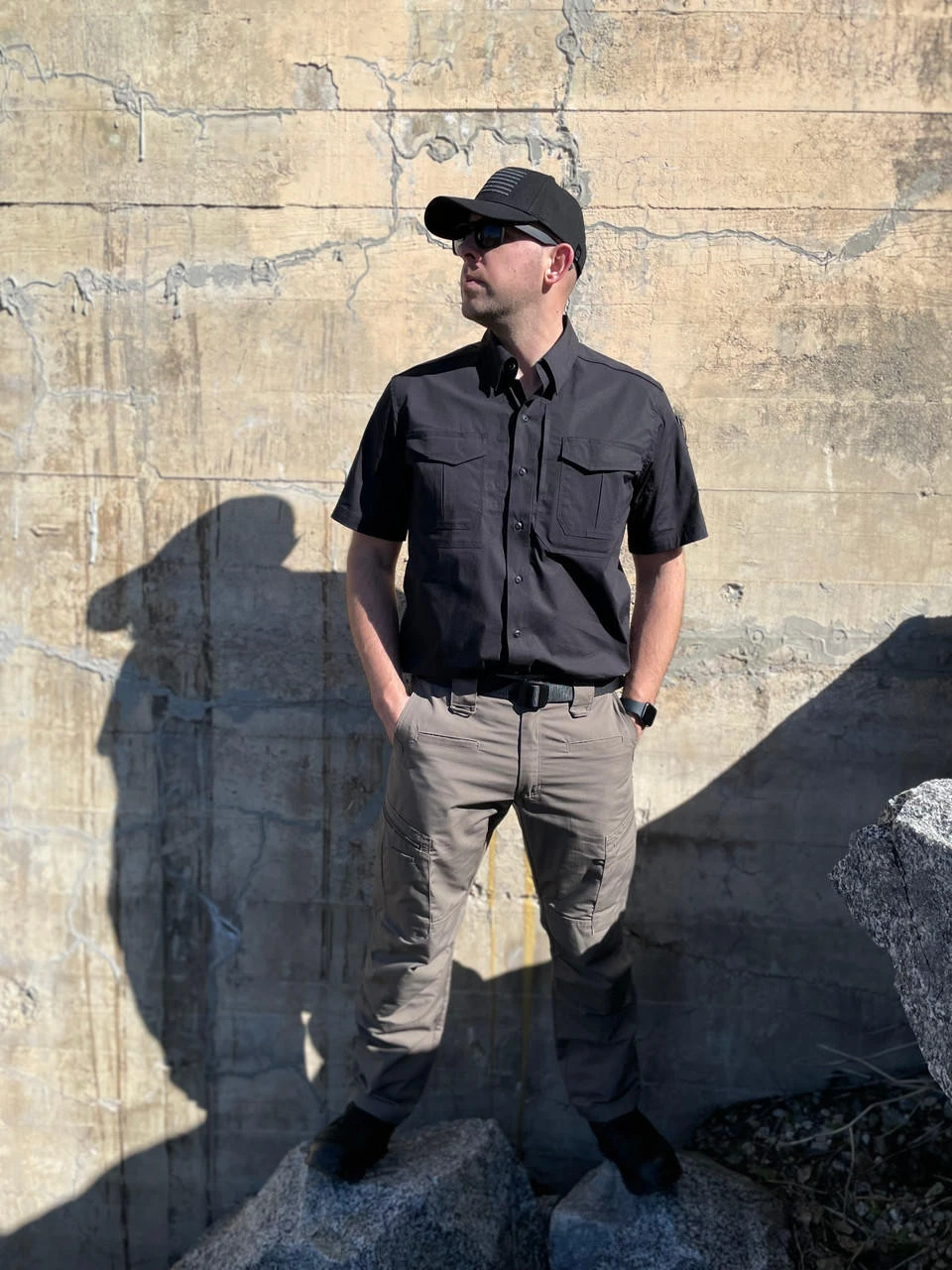 LA Police Gear Men's Short Sleeve Battle Rattle Stretch Field Shirt 4 LA Police Gear Men's Short Sleeve Battle Rattle Stretch Field Shirt - Image 2