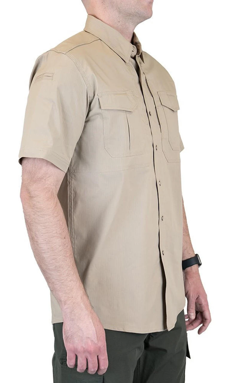 LA Police Gear Men's Short Sleeve Battle Rattle Stretch Field Shirt 13 LA Police Gear Men's Short Sleeve Battle Rattle Stretch Field Shirt - Image 11