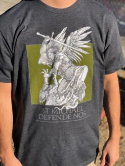 LA Police Gear Men's St. Michael Defende Nos T- Shirt 12 LA Police Gear Men's St. Michael Defende Nos T- Shirt -Outdoor Life Store la police gear mens st michael defende nos t shirt defende stmichael 36539.1603739194