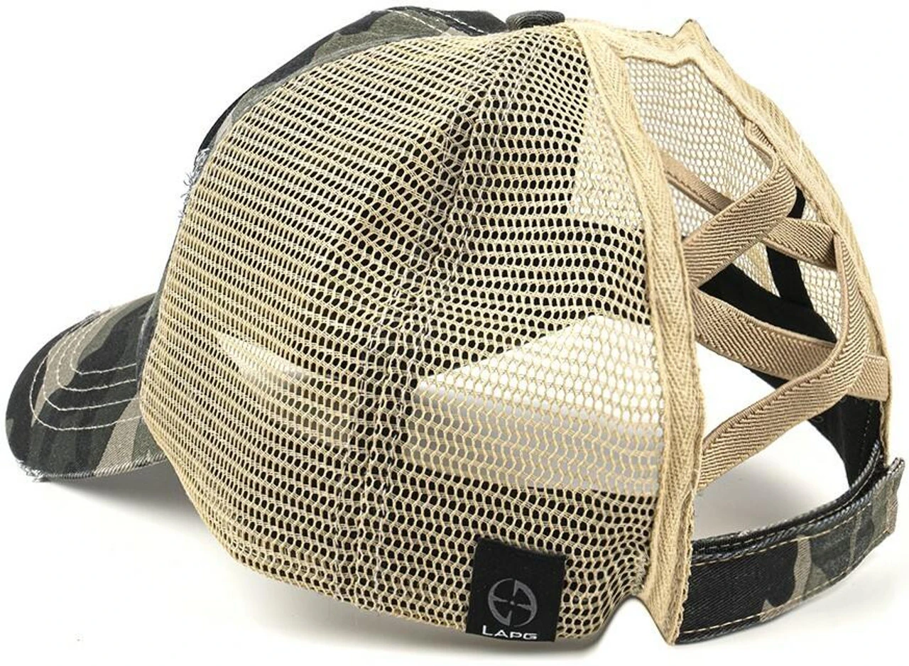 LA Police Gear Pony Tail Heart Hat 8 LA Police Gear Pony Tail Heart Hat - Image 6