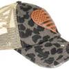 LA Police Gear Pony Tail Leopard Heart Hat 1 LA Police Gear Pony Tail Leopard Heart Hat -Outdoor Life Store la police gear pony tail leopard heart hat pthearthat 002 10276.1661887474