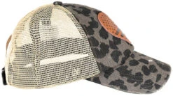 LA Police Gear Pony Tail Leopard Heart Hat -Outdoor Life Store la police gear pony tail leopard heart hat pthearthat 002 33874.1661887434