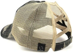 LA Police Gear Pony Tail Thin Blue Line Heart Hat -Outdoor Life Store la police gear pony tail thin blue line heart hat pthearthat 001 93738.1642072086