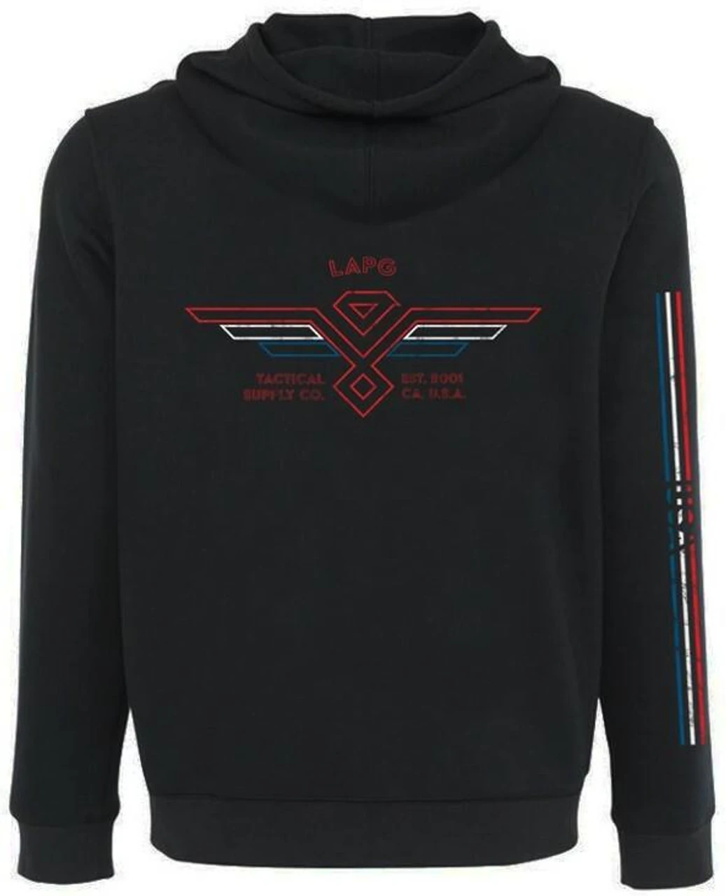 LA Police Gear RWB Eagle Hoodie 3 LA Police Gear RWB Eagle Hoodie