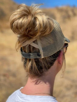 LA Police Gear Shimmer Flag Ponytail Hat -Outdoor Life Store la police gear shimmer flag ponytail hat sfh 25617.1661887442