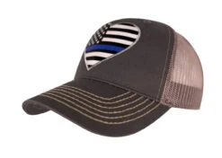 LA Police Gear Shimmer TBL Heart Hat -Outdoor Life Store la police gear shimmer tbl heart hat shimmer tbl 46659.1603740594