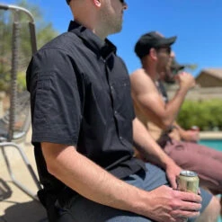 LA Police Gear Terrain Short Sleeve Button Up Shirt -Outdoor Life Store la police gear terrain short sleeve button up shirt ssbu2021 45958.1620906342