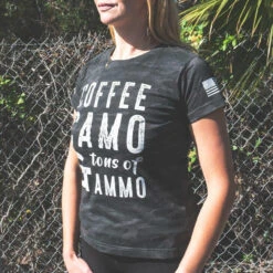 LA Police Gear Women's Coffee Camo Ammo T-Shirt -Outdoor Life Store la police gear womens coffee camo ammo t shirt cca 91419.1623277454