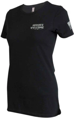 LA Police Gear Women's Grenade Flag Tee -Outdoor Life Store la police gear womens grenade flag tee wgrenadeflag 92637.1599993077