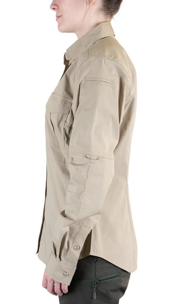 LA Police Gear Women's Long Sleeve Battle Rattle Stretch Field Shirt 16 LA Police Gear Women's Long Sleeve Battle Rattle Stretch Field Shirt - Image 14