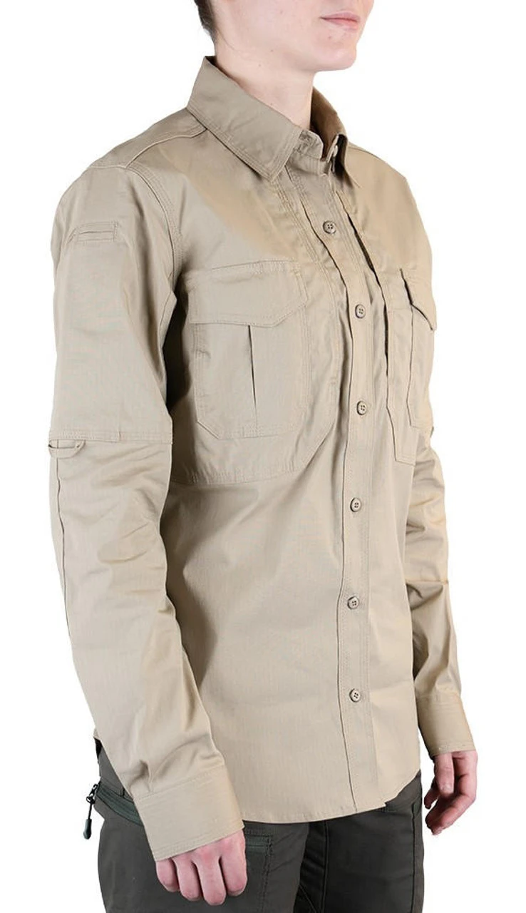 LA Police Gear Women's Long Sleeve Battle Rattle Stretch Field Shirt 21 LA Police Gear Women's Long Sleeve Battle Rattle Stretch Field Shirt - Image 19