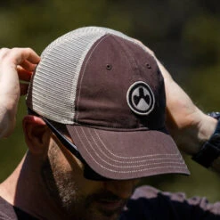 Magpul Icon Patch Garment Washed Trucker Hat -Outdoor Life Store magpul icon patch garment washed trucker hat mag1105 79729.1602576457